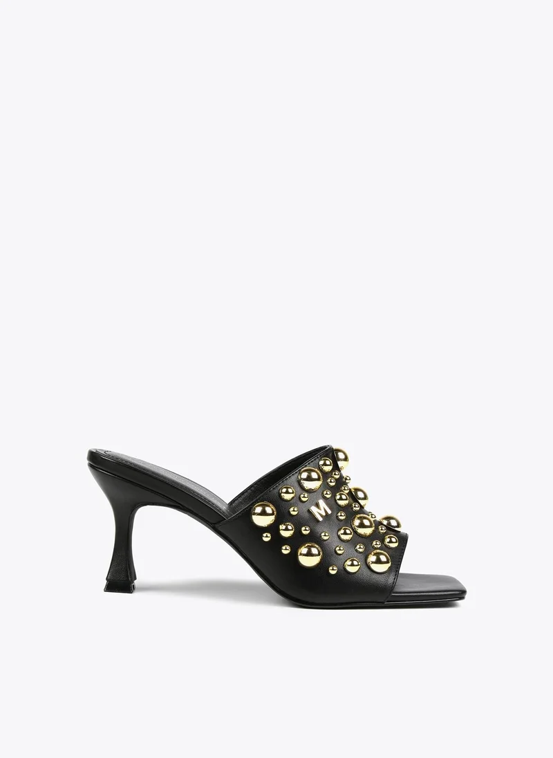Lola Casademunt Heeled mules with metallic details