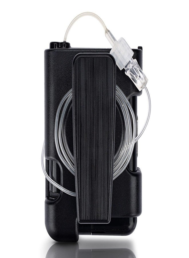 ملحقات حافظة مضخة Generturbo Tandem Tslim x2 مع مشبك، حامل مضخة الأنسولين مع مشبك حزام دوار 360 درجة، حافظة مضخة tslim x2 لجهاز t:Slim/t:Slim G4، واقي شاشة لا يتقشر - (أسود) - Image 1