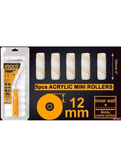 INGCO Set Roller kit with Spare Parts 12 Pieces 10 mm 12 mm Paint Paint whitening HKTCB121001  - Image 5