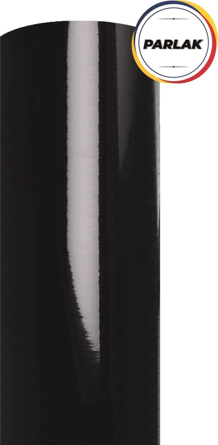 Ecce Glossy Black Self Adhesive Coating Foil 61 CM X 3 MT  - Image 1