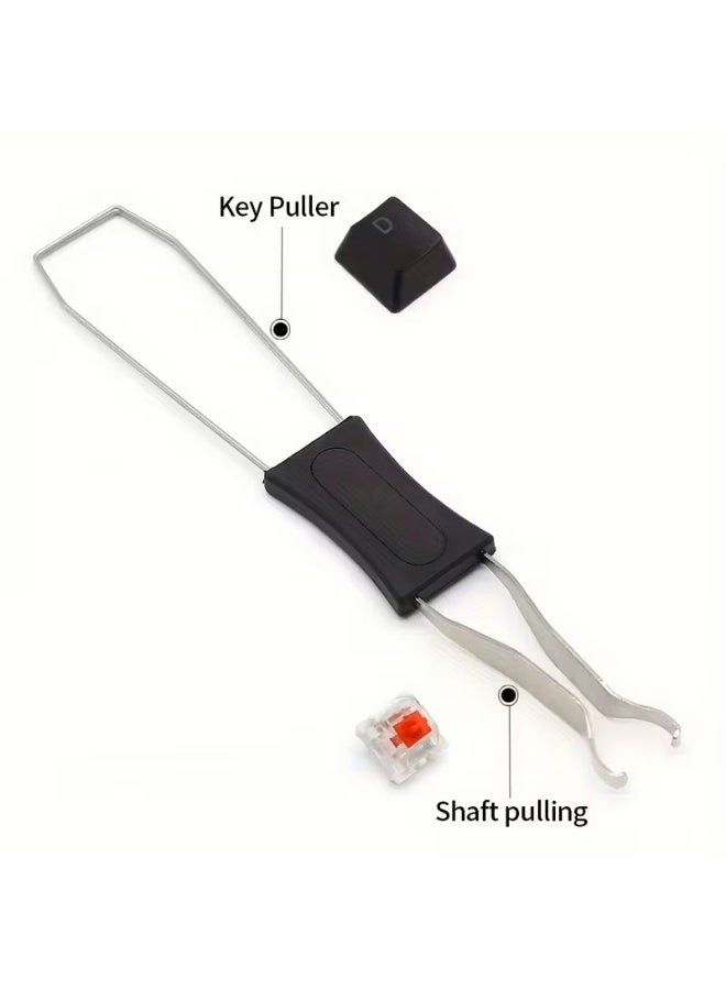 2 In1 Mechanical Switch Puller & Keycap Puller Tool -Stainless Steel Key Removal Tool Keycaps Remover for Mechanical Keyboard Removing Fixing Tools - Image 1