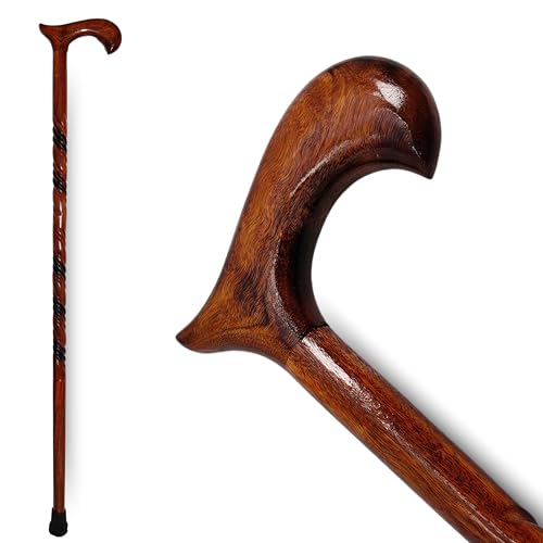 ANTIQUANA Walking Stick Cane Wooden Stick Handcrafted Best Wood for Mens and Women Senior Fancy Foldable Wooden Handle Walking Stick Cane Vintage Designer Handmade - Image 5