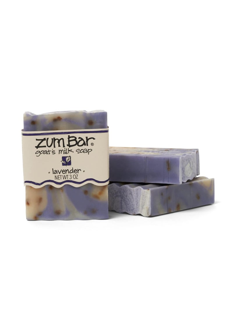 Zum Bar Goat's Milk Soap - Lavender - 3 oz - 3 Pack - pzsku/Z7654C7AEBBF92AE07685Z/45/1741083879/09e0806b-6133-491f-8884-c66862317618