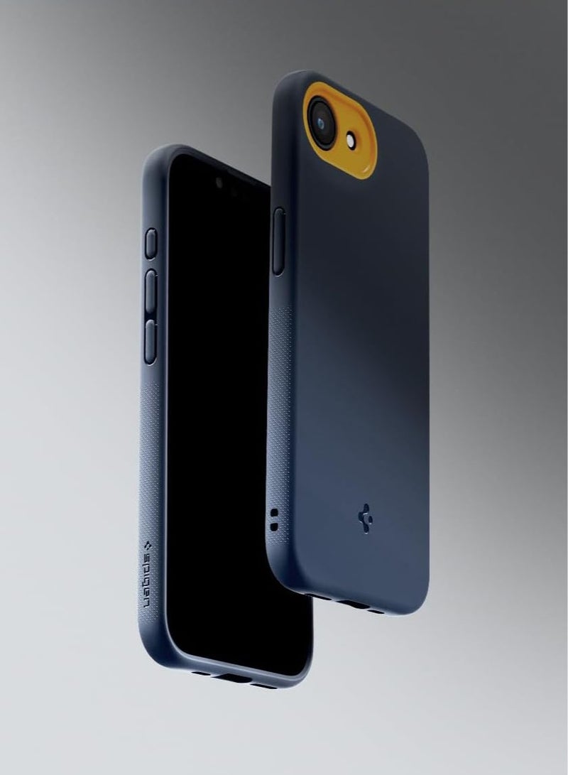 Spigen Nano Pop MagFit iPhone 16e MagSafe Case Cover (2025) - Blueberry Navy - Image 3