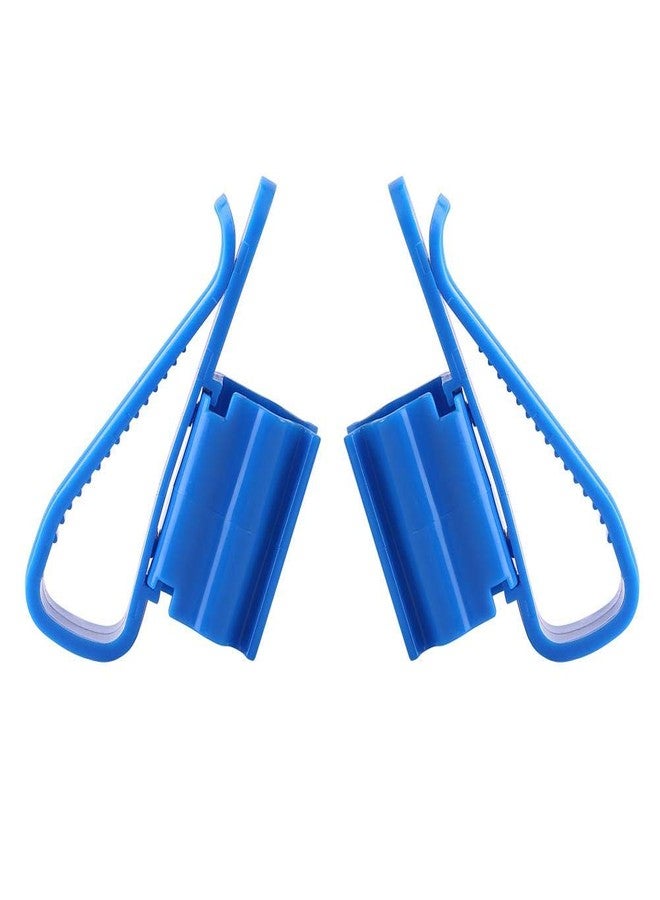 Lazmin Tube Clip, 2Pcs Multifunction Plastic Adjustable Fish Mounting Clip, Water Pipe Tube Clamp Hose Holder for Fish or Bucket - Image 1