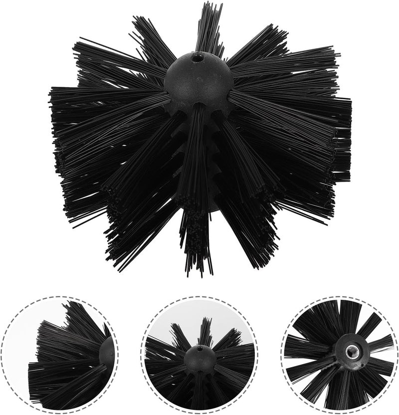 2pcs Nylon Chimney Brush Heads Duct Brush Replacement Vent Lint Sweeping Tool for Dryer Stove Boiler Pipe Cleaning - Image 5