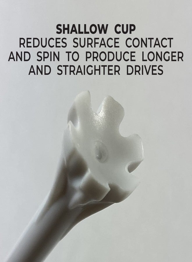 Champ 86513 Zarma Flytee My Hite 3-1/4" 25 Count Citrus Mix with Black Stripes Golf Tees - Image 5