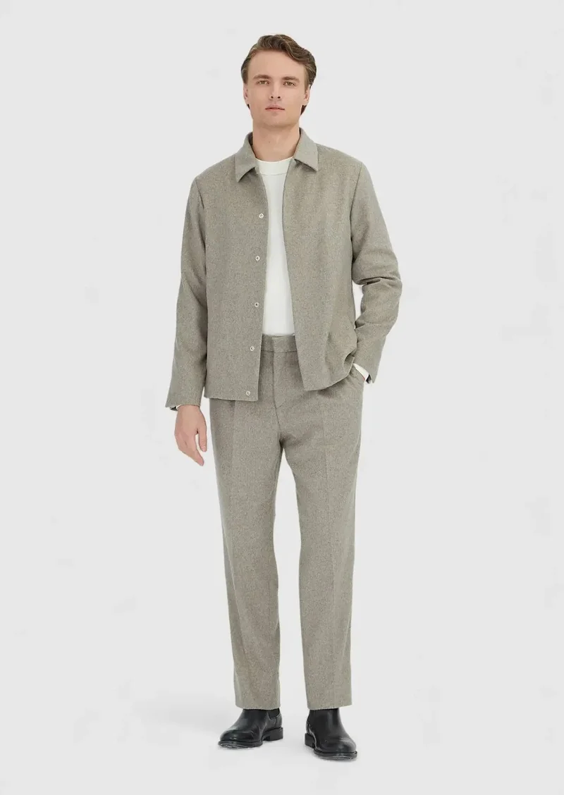 رامسي بدلة من فرو المنك من الجيل الجديد