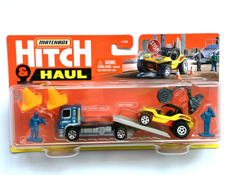 Matchbox Roadside Assistance [Hitch & Haul] MBX Flatbed King + Baja Bandit - Image 4