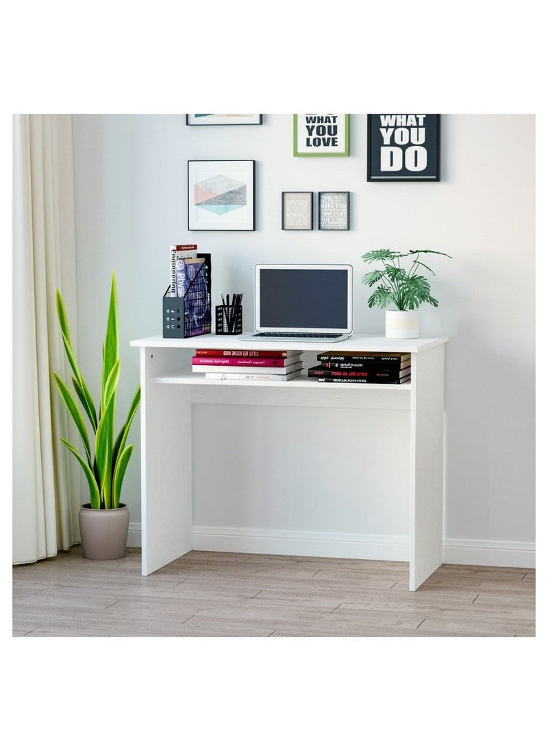Home Gallery "home gallery Computer Desk With Storage W90 X H74 X D50 " 