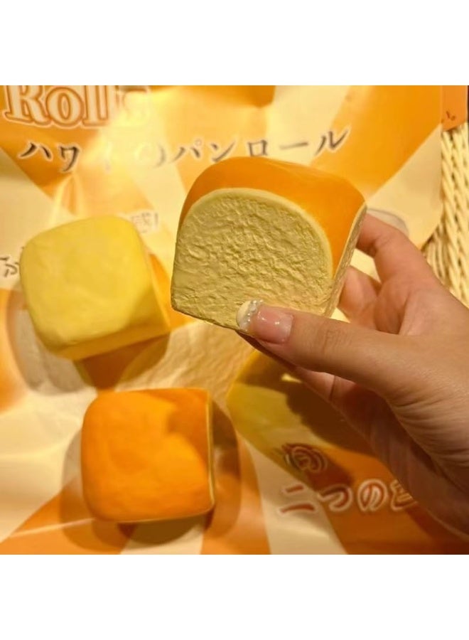 general Butter Slow Rising Squishy，Squishy Toy,Dumpling Stress Balls，PU Materia Fidget Toy for Office or Party Favor - Image 2
