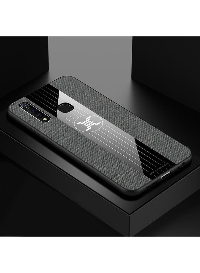 شين لي تونج جراب لهاتف Vivo Z5X مصنوع من مادة TPU المقاومة للصدمات ومزخرف بنسيج قماشي - Image 1