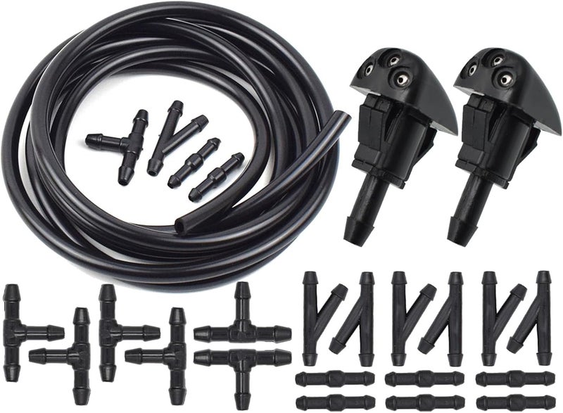 DEMULAX Windshield Wiper Nozzle Kit for Hyundai and Kia - Image 1