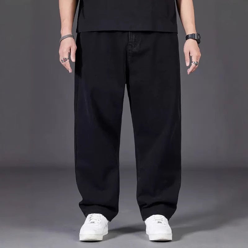 Unisex Classic Denim Jeans Loose Fit Daily Outdoor Wear - Image 5