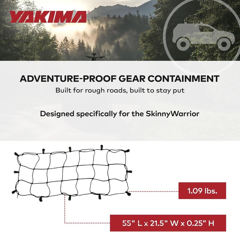 YAKIMA SkinnyWarrior Cargo Basket Stretch Net - Image 5