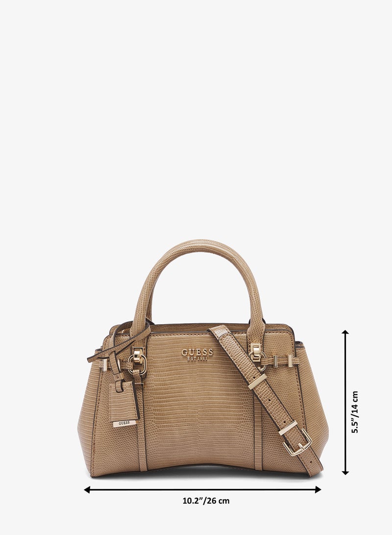 GUESS Leona Small Satchel Bag - Image 5