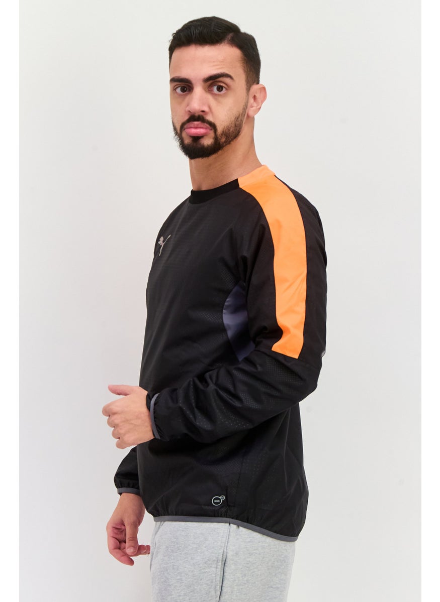 PUMA Men Sportswear Fit Long Sleeve Outdoor Sweatshirt, Black  - Image 2