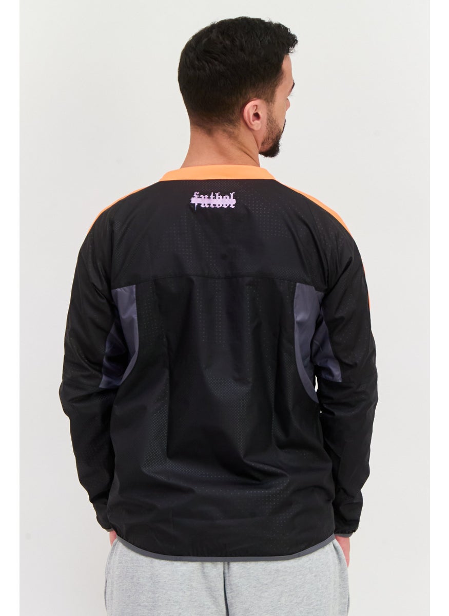 PUMA Men Sportswear Fit Long Sleeve Outdoor Sweatshirt, Black  - Image 4