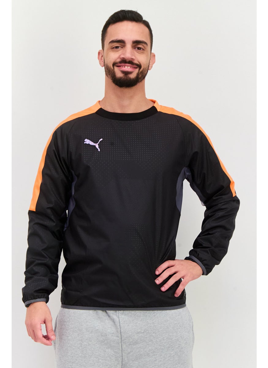 PUMA Men Sportswear Fit Long Sleeve Outdoor Sweatshirt, Black  - Image 1