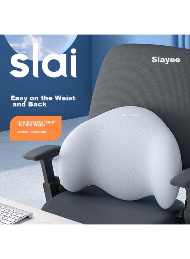 Silayi Lumbar Support Cushion For Office, Car Seat Backrest, Chair Cushion, Back Support Pillow, Lumbar Pillow, Spine Support Cushion - Image 1
