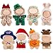 Simgoing 8 Sets Festival 17cm Doll Clothes Outfits All Seasons Holiday Dolls Costume Accessories for Valentine St Patrick Summer Easter Party Favors Decoration Gifts - Image 2