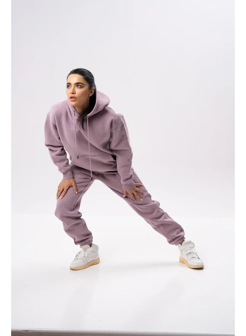 NALA Women’s Pink Heavyweight Joggers - Image 4