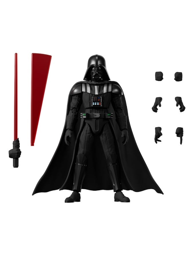 Blokees Star Wars Darth Vader Champion Class Model Kit | Buildable Poseable Action Figure with Lightsaber and Interchangeable Hands | Collectible Toy for Kids Age 14+ and Fans - Image 3