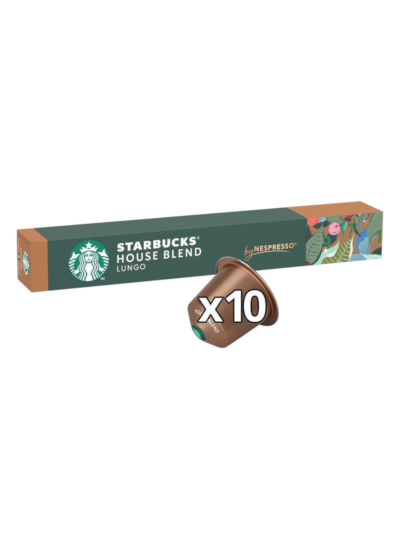 Starbucks - Starbucks House Blend Lungo by Nespresso Capsules - Image 1
