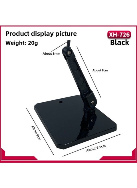 HG/BB Model Bracket Suitable For Gundam Model Hand-made Doll SHF Saint Ultraman Mask Knight-Color:XH-726: Black Bracket
