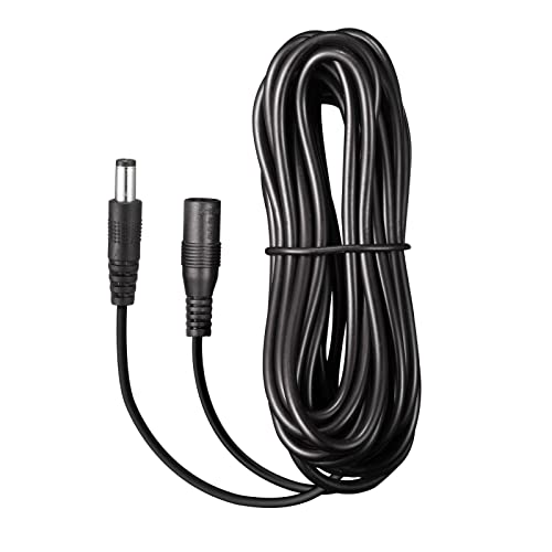 Tendelux 15ft DC 12V Power Extension Cable, 5V to 24V DC/AC Extension Cord for CCTV Security Camera, IR Illuminator & More - Image 5