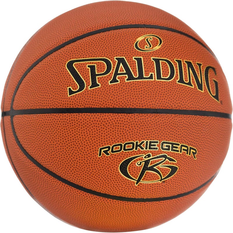 SPALDING Rookie Gear 27.5" Basketball | Lighter to Help Develop Technique | Designed for Indoor & Outdoor Play - Image 2
