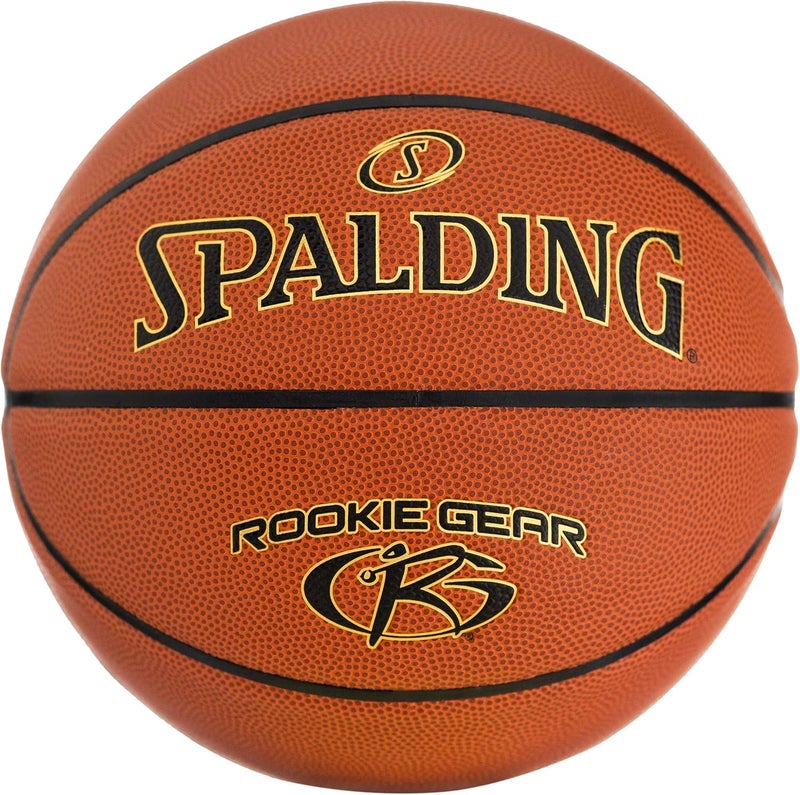 SPALDING Rookie Gear 27.5" Basketball | Lighter to Help Develop Technique | Designed for Indoor & Outdoor Play - Image 1