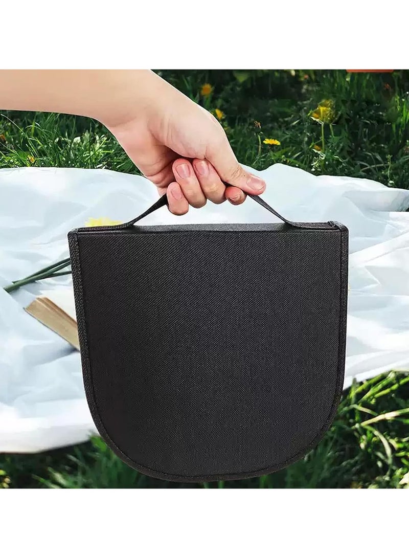 راكسوم الأدوات مصنوعة من الفولاذ المقاوم للصدأ الآمن غذائيًا، وحقيبة أدوات المائدة مصنوعة من قماش متين. أدوات المائدة مصقولة ومصقولة من خلال عمليات متعددة، والحواف مستديرة وناعمة وصحية ومتينة للاستخدام اليومي. - Image 4