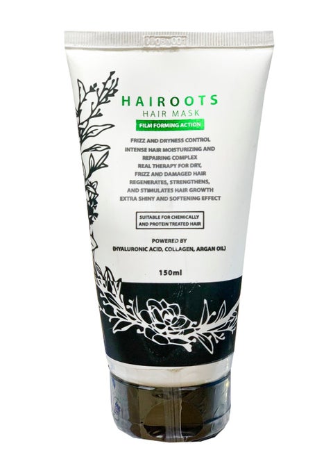 Hairoots  Hair Mask  Hyaluronic Acid Collagen Argan Oil  150 Ml