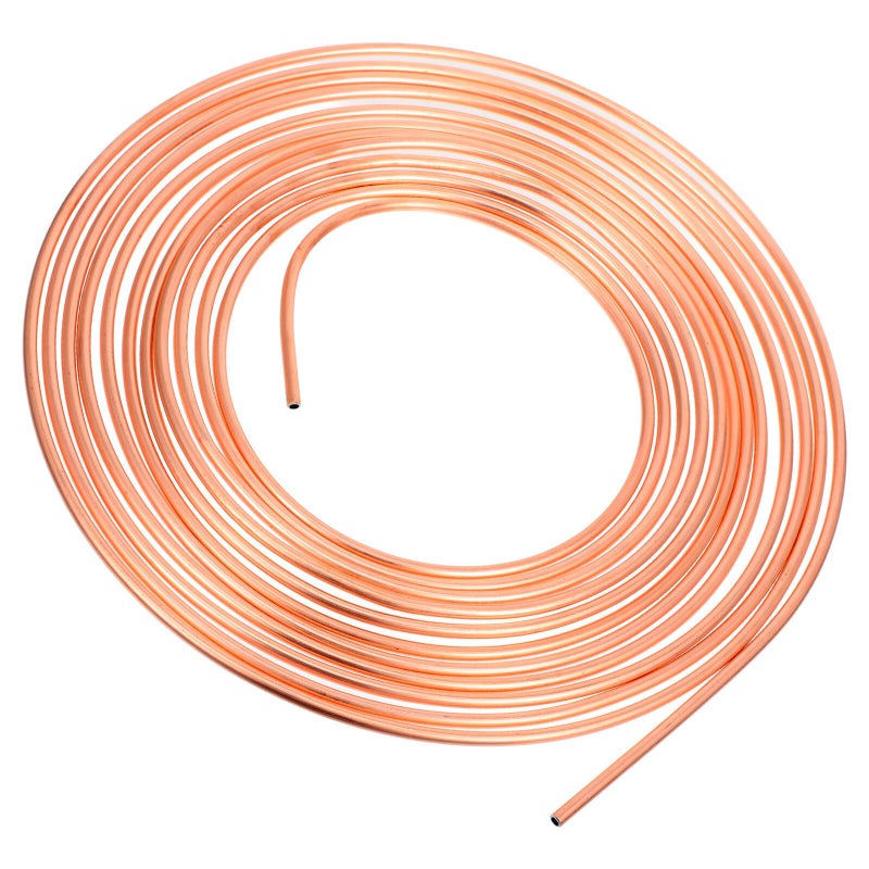 5 Meter Copper Coated Flexible Brake Line Tubing Coil 0 5cm Outer Diameter For Hydraulic Vehicle Replacement - Image 2