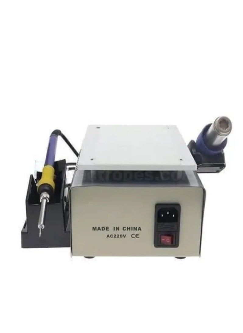 kada - KADA 9803D+ LCD Touch Screen Separator Machine Hot Air Station Soldering Iron Station3 in 1 Rework Station - Image 1