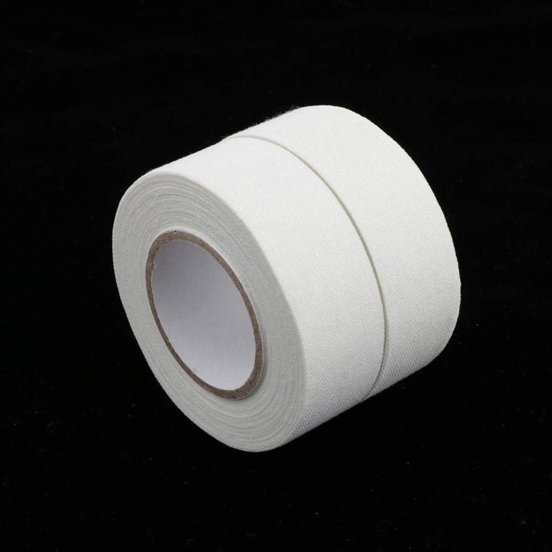 klarako 2 Rolls Cotton Cloth Antiskid Sports Tape for Hockey Baseball Bat - 1 Inch Wide, 11 Yards Long - Varies of Colors - Image 5