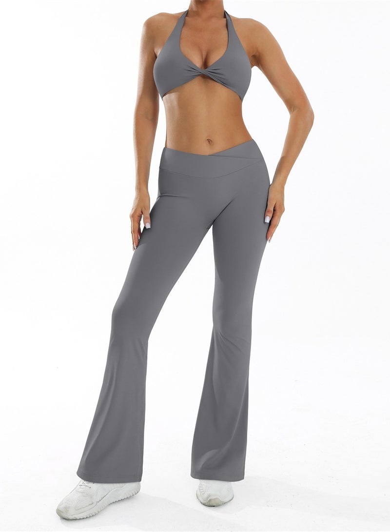 general 2 Piece Yoga Set Women Gym Workout Clothes Sportswear Fitness Suit Tracksuit  - Image 1