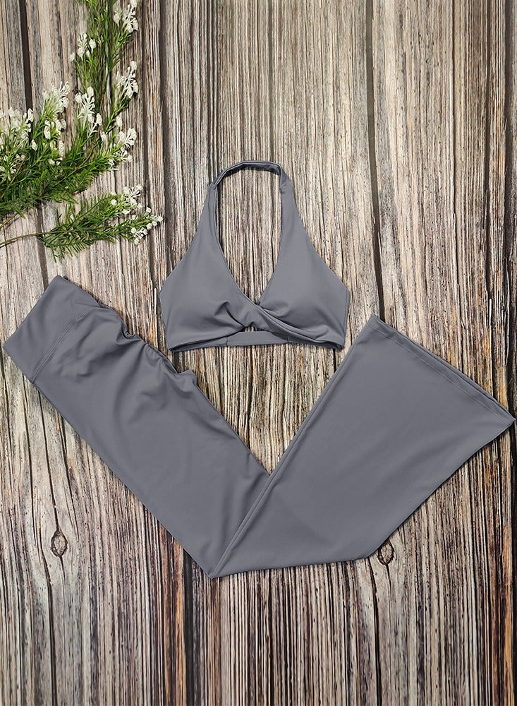 general 2 Piece Yoga Set Women Gym Workout Clothes Sportswear Fitness Suit Tracksuit  - Image 2