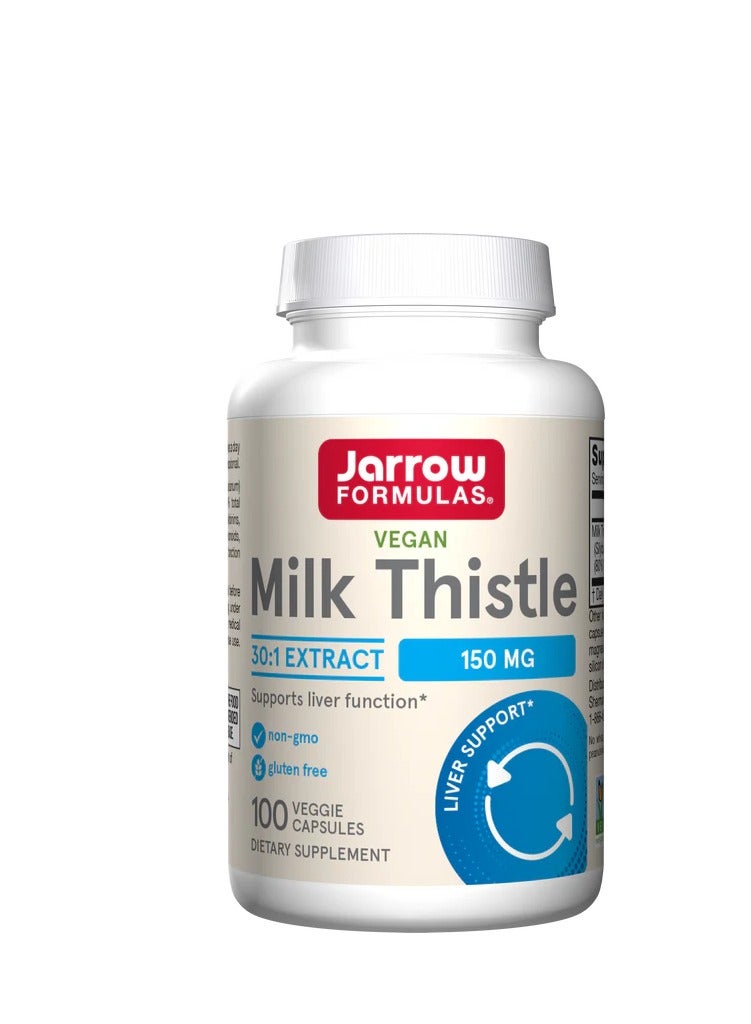 jarrow formulas Milk Thistle Dietary Supplement 150 Mg - 100 Veggie Capsules