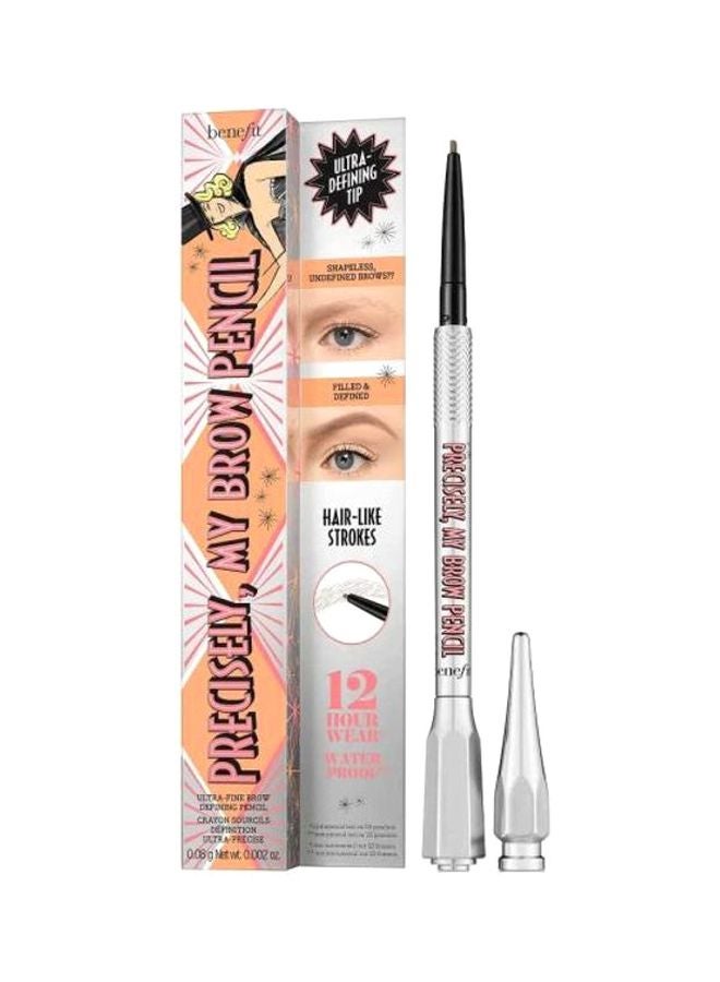 Benefit Cosmetics Precisely My Brow Pencil 04 Warm Deep Brown - Image 2