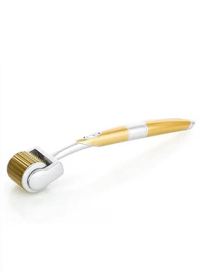 Generic Derma Roller Luxury Titanium Micro Needle, 1.5mm, gold  - Image 1