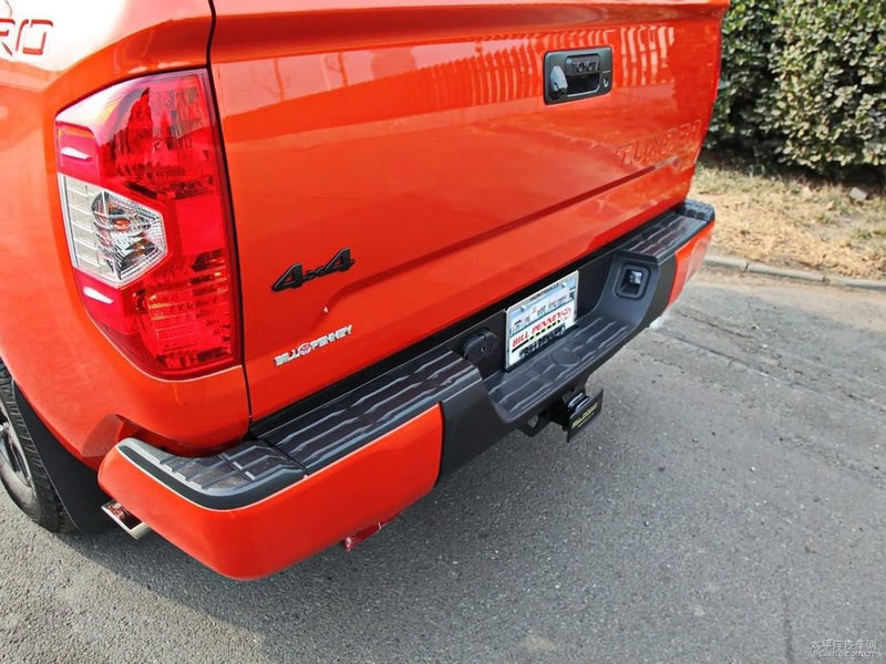HUAPX HUAYT Huapx Metal Car Rear Tailgate Door 4x4 3D Chrome Emblem Sticker Compatible with 4RUNNER TUNDRA TACOMA Truck SUV Pickup (New Matt Black) Liquid tight joint - Image 4