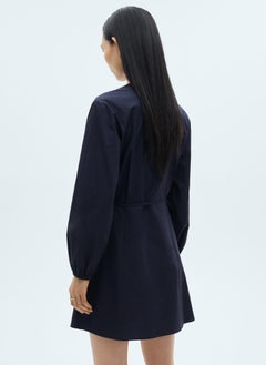 MANGO Cotton Wrap Dress  - Image 2
