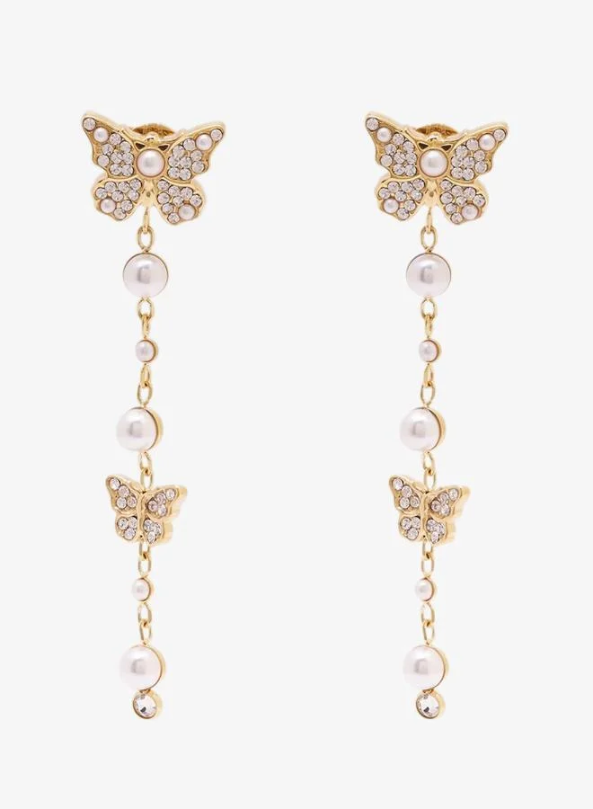 55Mm Pave Borboleta Pendants