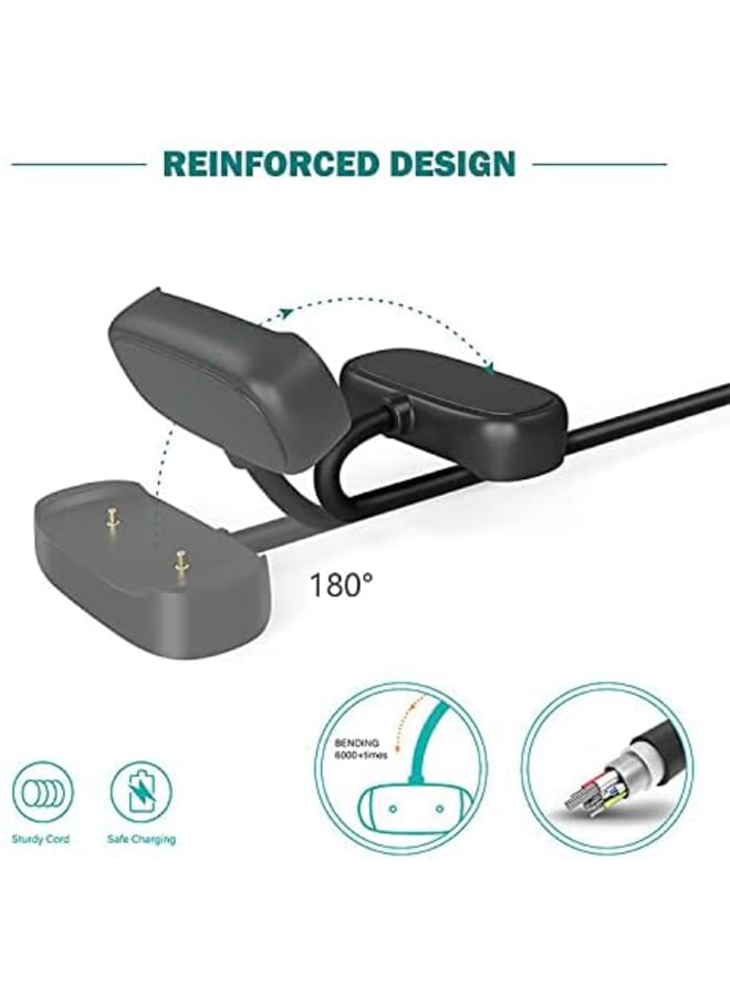 Watch Charger For Amazfit Gtr 2 Gtr 2E Gtr 2 Esim Gts 2 Mini Gts 2E Bip U Bip U Pro Pop Pro Zepp E Zepp Z T Rex Pro Usb Charging Cable 3.3Ft 100Cm Smartwatch Accessories - Image 3