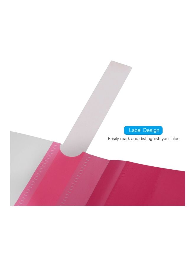 NIBEMINENT 12-Piece File Protector Rose Red - Image 4