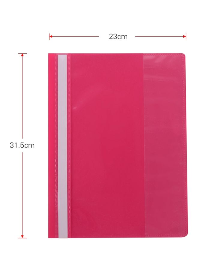 NIBEMINENT 12-Piece File Protector Rose Red - Image 3