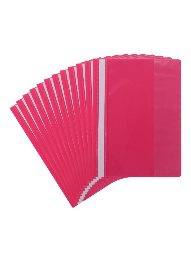 NIBEMINENT 12-Piece File Protector Rose Red - Image 1