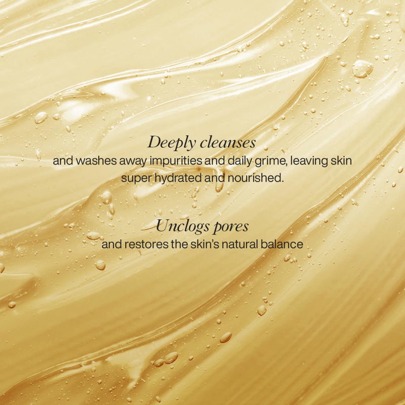 OW Organic Works Daily Hydration Cleansing Face Wash - Exfoliating Face Wash Infused with Vitamin E - Foaming Face Wash for Balanced Skin - 33.8 oz - Image 4